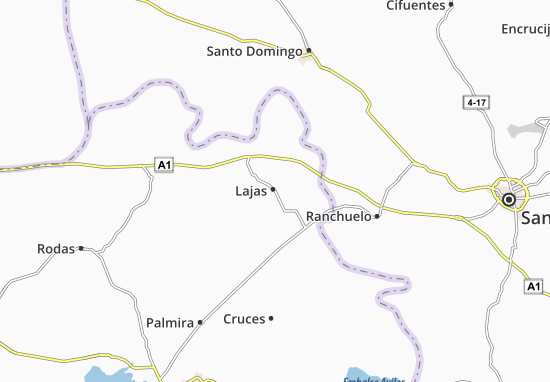 Karte Stadtplan Lajas