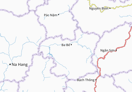 Kaart Plattegrond Cao Trĩ