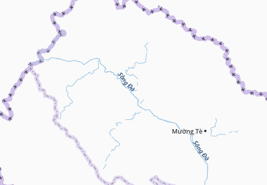 Karte Stadtplan Xã Mường Tè