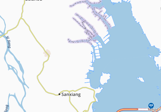 Mapa Nanlang