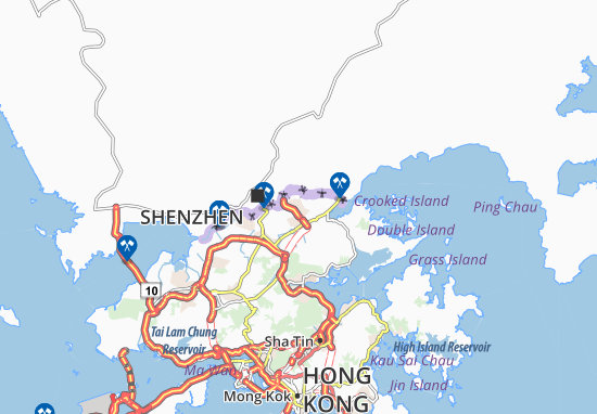 Mapa Shui Ngai Tso