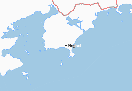 Kaart Plattegrond Pinghai