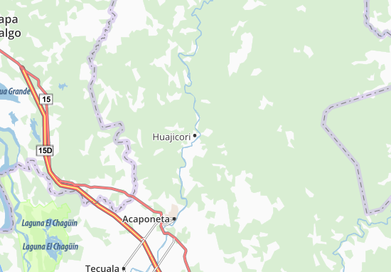 Mapa Huajicori