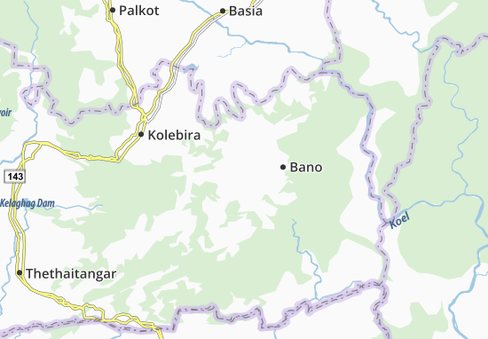 Naridega Map