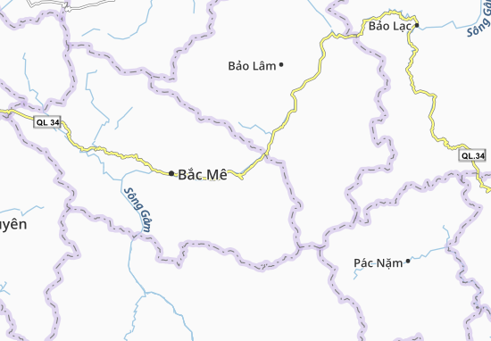 Karte Stadtplan Phú Nam
