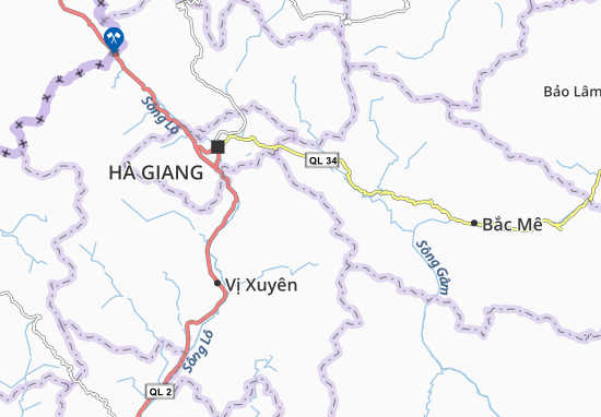 Kaart Plattegrond Kim Linh