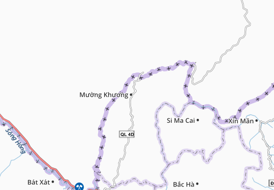 Mapa Tung Chung Phố