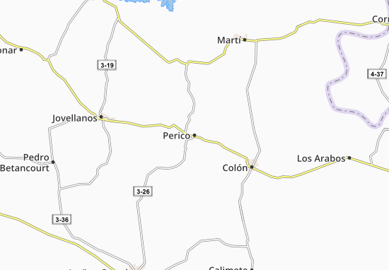 Kaart Plattegrond Perico