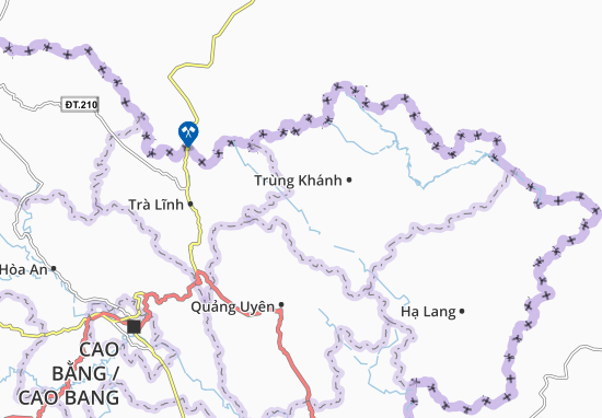 Karte Stadtplan Trung Phúc