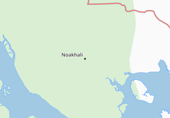 Kaart Plattegrond Noakhali