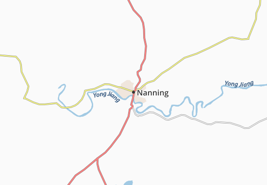 Karte Stadtplan Nanning