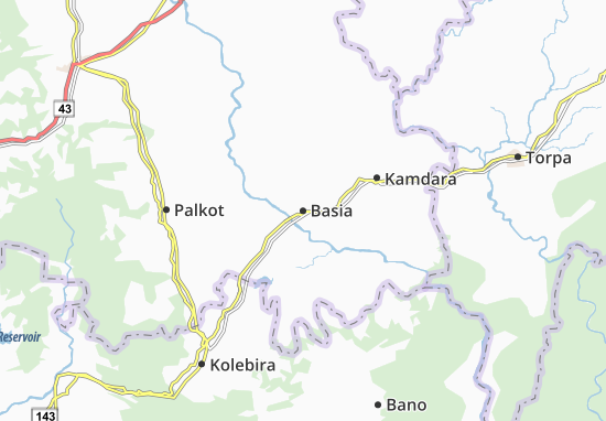Mapa Basia