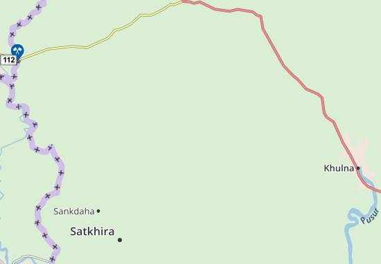 Kaart Plattegrond Kesabpur