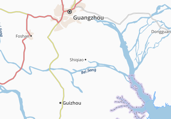 Karte Stadtplan Shiqiao