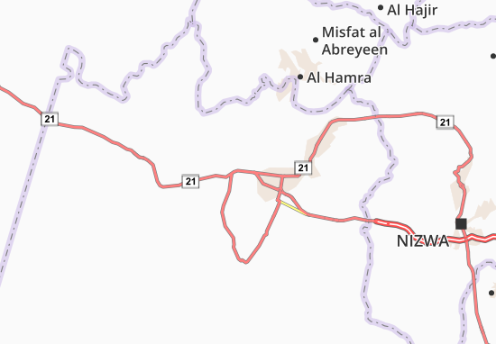 Bahla Map