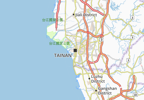 Tainan Map