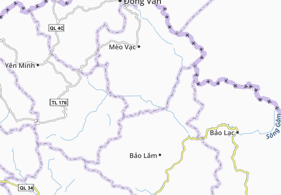 Karte Stadtplan Niêm Sơn
