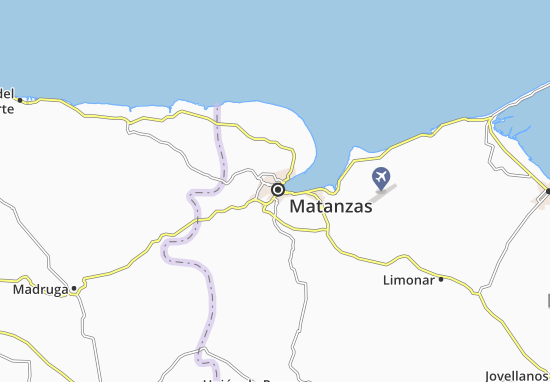 Mapa Matanzas