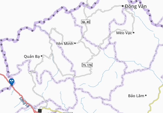 Mapa Ngam La