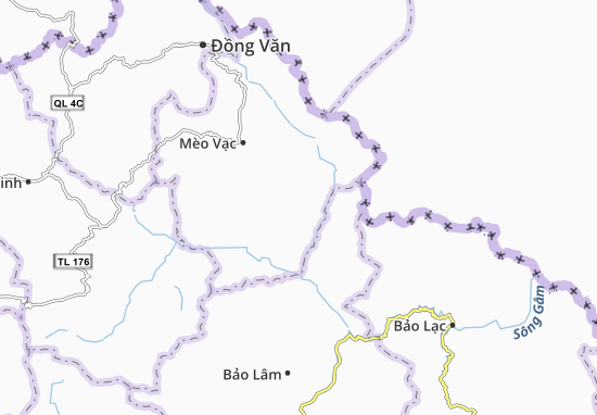 Khâu Vai Map