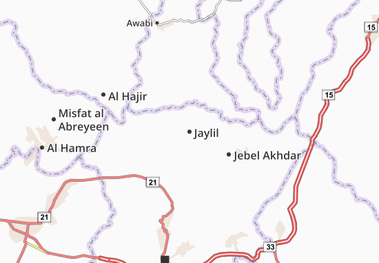 Karte Stadtplan Jaylil