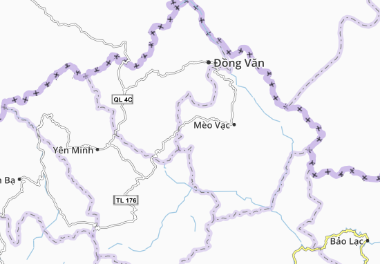 Kaart Plattegrond Lũng Chinh