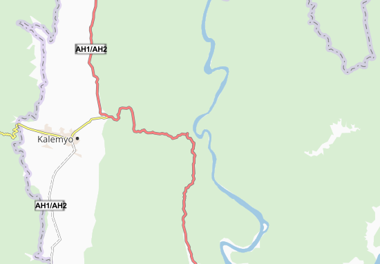 Mapa Kalewa
