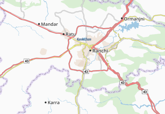 Kaart Plattegrond Jagarnathpur