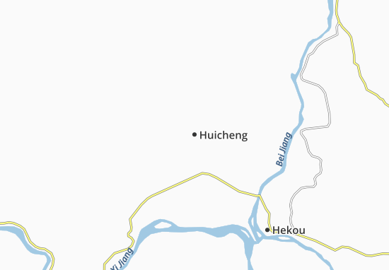 Mapa Huicheng