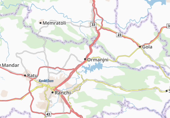 Karte Stadtplan Ormanjni