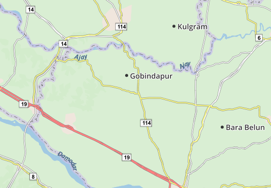 Karte Stadtplan Guskhara