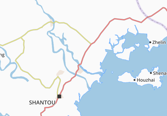 Kaart Plattegrond Chenghai