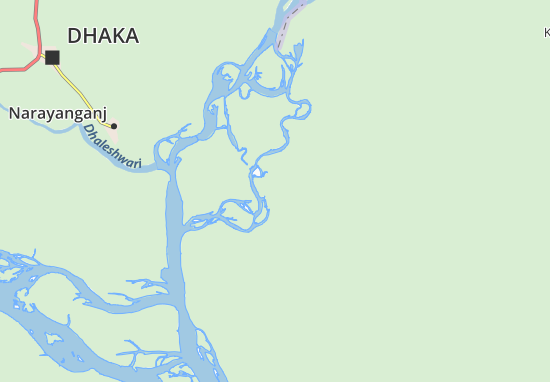 Kaart Plattegrond Daukandi