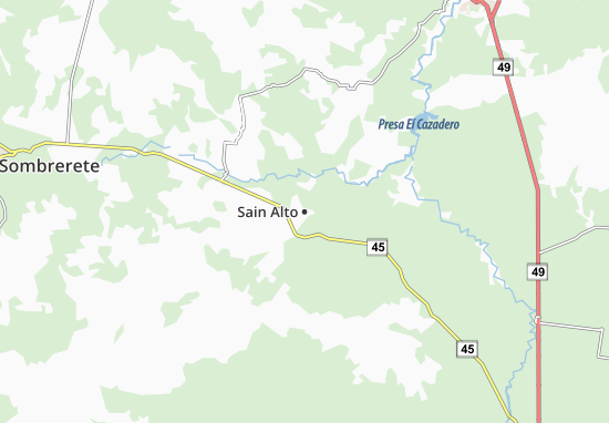 Sain Alto Map