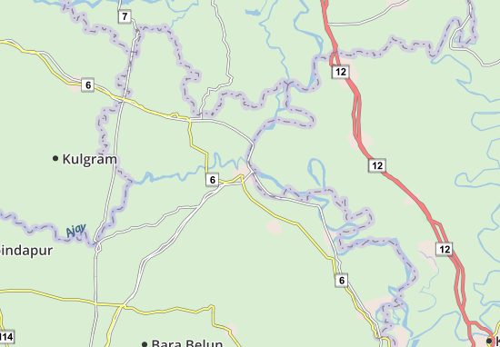 Mapa Katwa