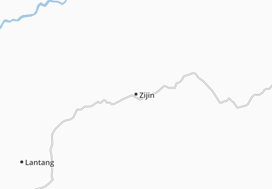 Karte Stadtplan Zijin
