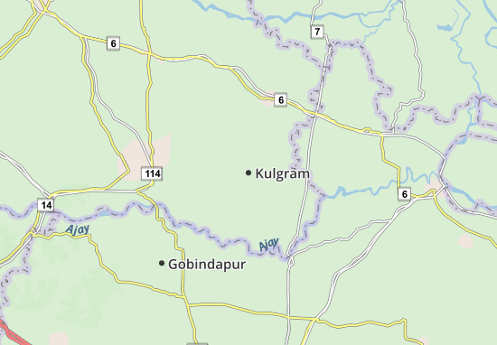 Karte Stadtplan Kulgram