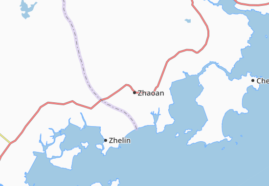 Mappe-Piantine Zhaoan