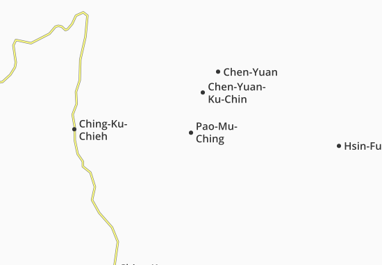 Karte Stadtplan Pao-Mu-Ching