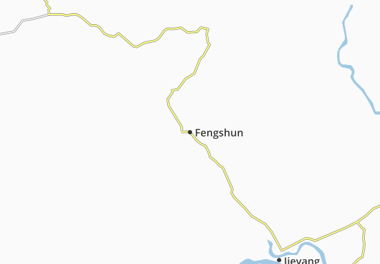 Mapa Fengshun