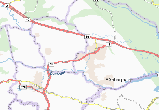 Bansjora Map