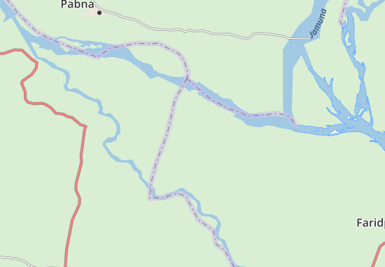 Karte Stadtplan Pangsa