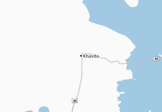 Karte Stadtplan Khavda