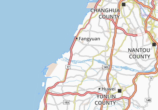 Karte Stadtplan Andongliao