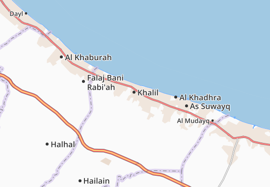Mapa Khalil