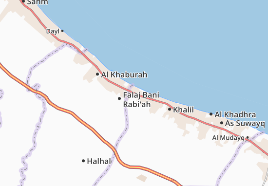 Karte Stadtplan Qasabiyat Az Za&#x27;ab