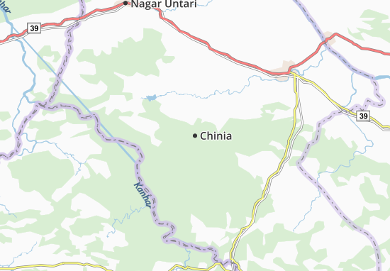 Karte Stadtplan Chinia