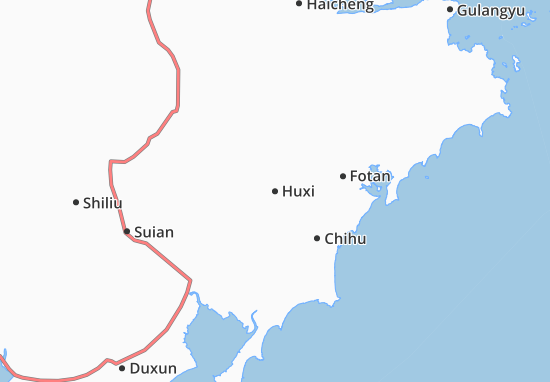 Mapa Huxi