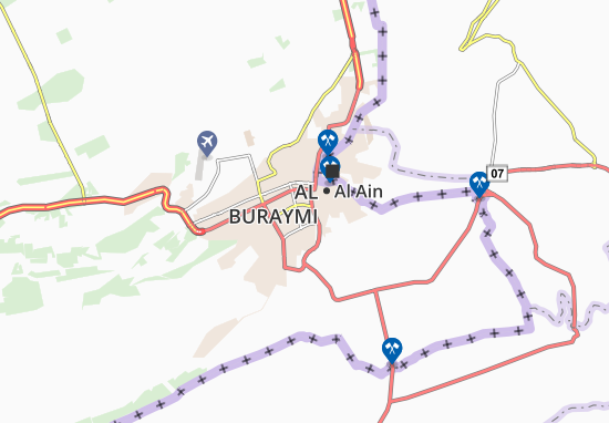 Karte Stadtplan Al Mnaizlah