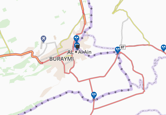 Mapa Al Mashall